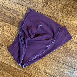 Lululemon Athletica Align with velvet side stripe